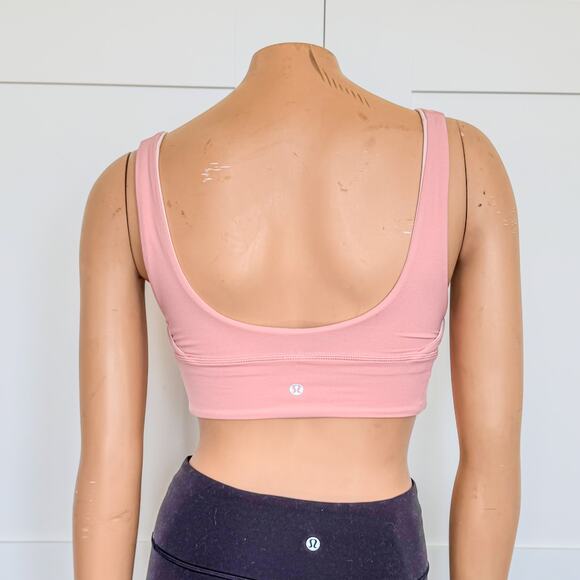 Lululemon Align Pink Reversible Bra, Designed for Yoga, Women’s X-Small, Cup A/B - Picture 5 of 8